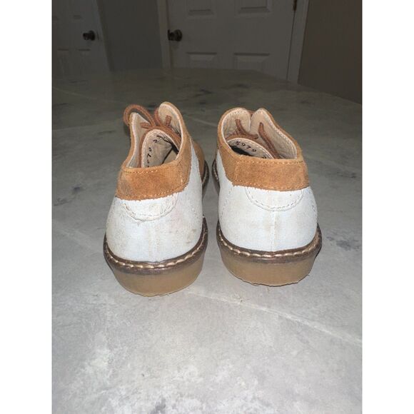 Fin & Vince Suede Retro Saddle Oxford Shoe, Cognac/ Pastel, Size 7 US‎ & Euro 23 - Picture 11 of 14